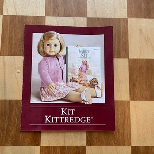 American Girl Meet Kit Kittredge Maroon Pamphlet